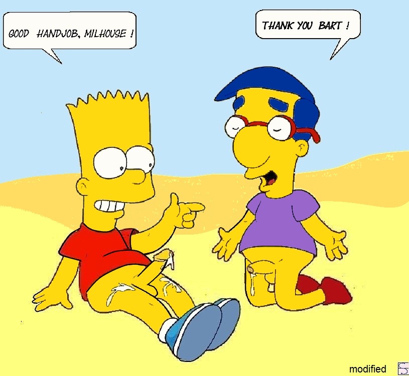 Bart Simpson Aunt Sex - bart and milhouse sex - XXXPicz