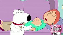 Lois Griffin Family Guy Quagmire Porn - brian fondles lois griffin sec hits american dad hentai porn ...