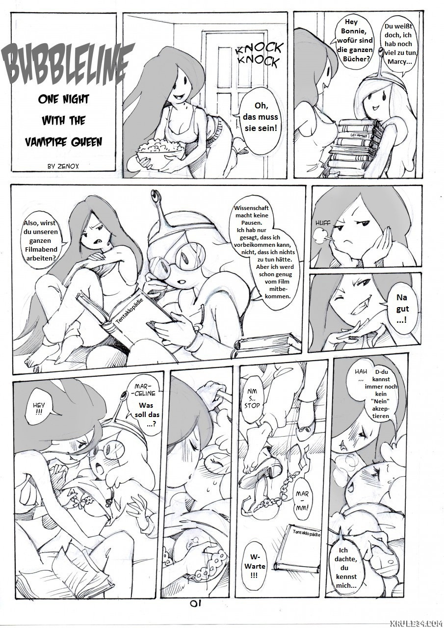 Anime Lesbian Porn Princess Bubblegum Fiona - a prince gumball marshall lee page adventure time comic part ...