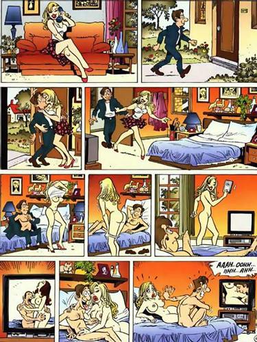 Adult erotic comics