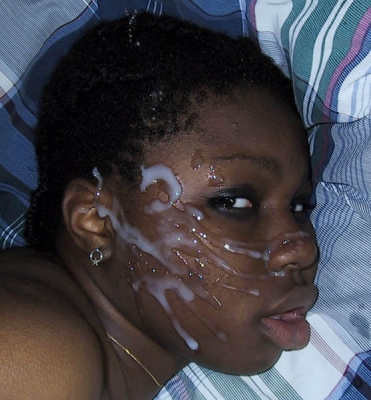 Ebony Cum Face Black Facial Cum Shot Ebony