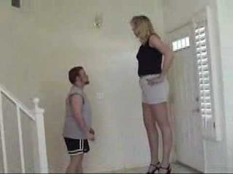 Short guy tall girl with sex Famous Tall