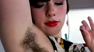 Try Hairy Armpits And Fat Hairy Pussy