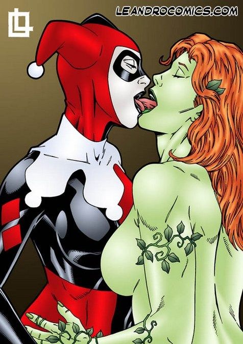 Harley quinn poison ivy nude