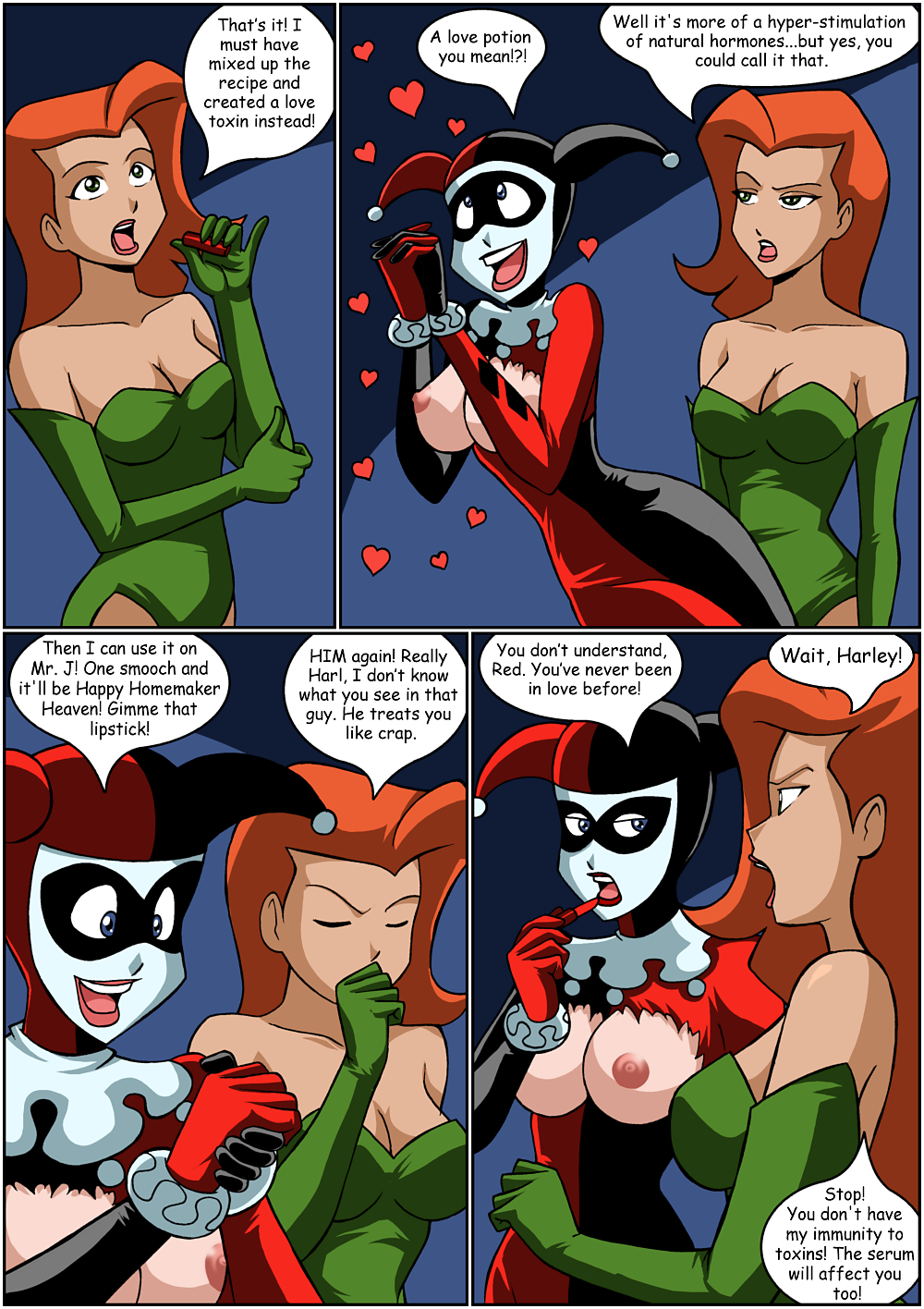 Batman harley quinn cartoon porn - Nude photos