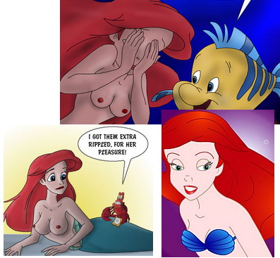 Little Mermaid Lesbian Cartoon Porn Little Mermaid Turns Wild While Taking Part Into Disney