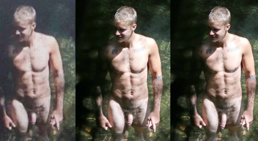 Naked justin picture bieber Good Lord,