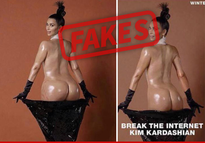 Kim Kardashians Ass Nude