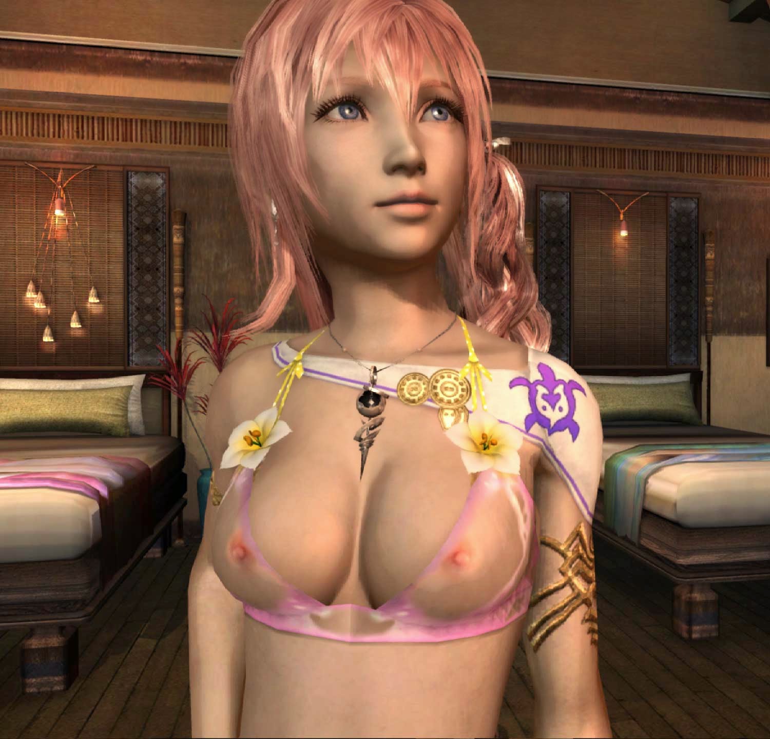 Nude model vanille Final Fantasy