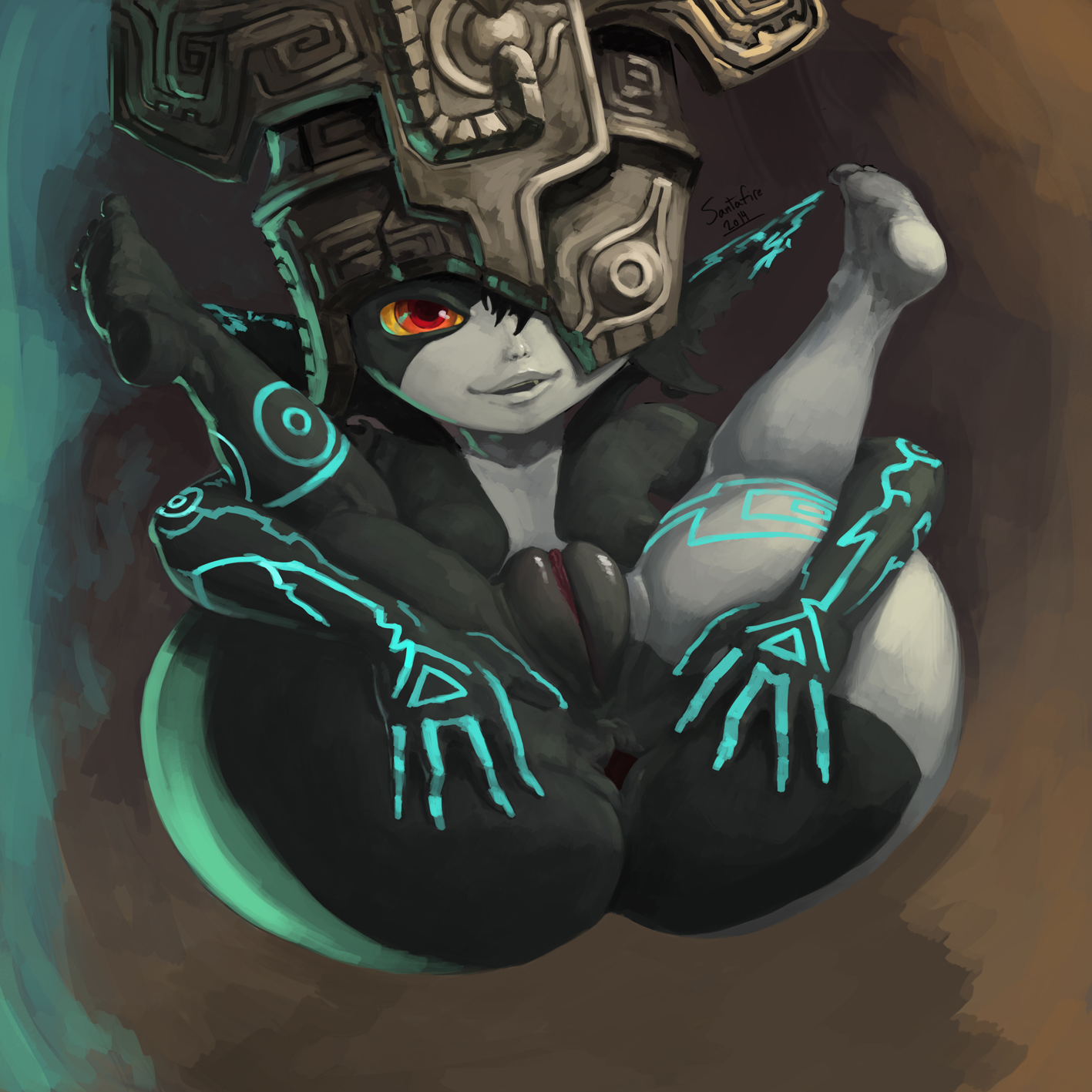 Midna Facesitting