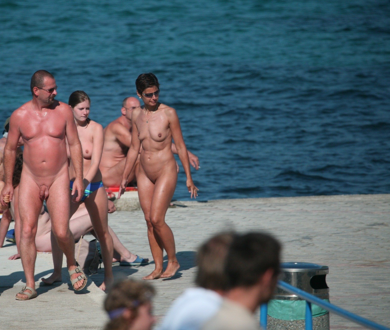 see nudist nakedmen with erections