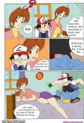 Ash Fucks His Mom Comic