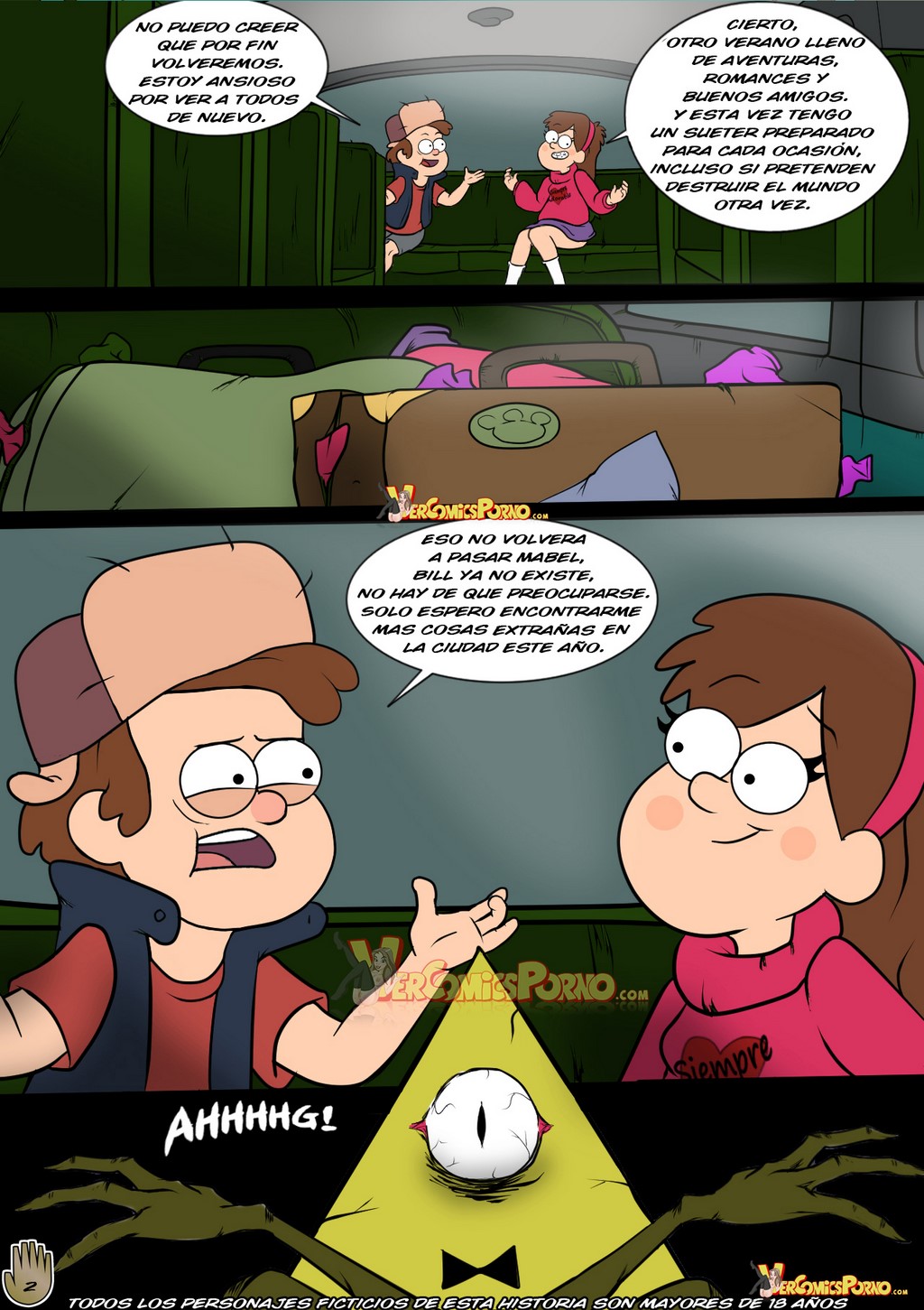 Falls comic gravity porno Gravity Falls