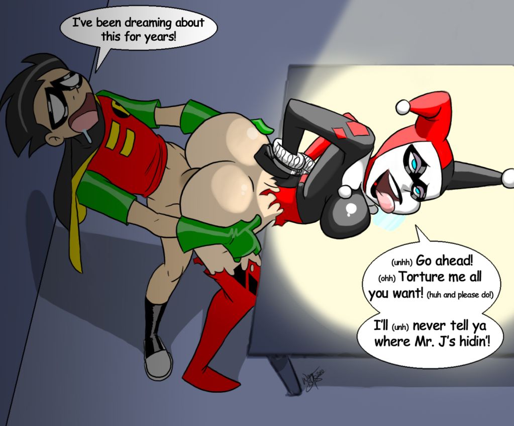 1023px x 847px - robin fucks harley quinn comic book heroes villains porn ...