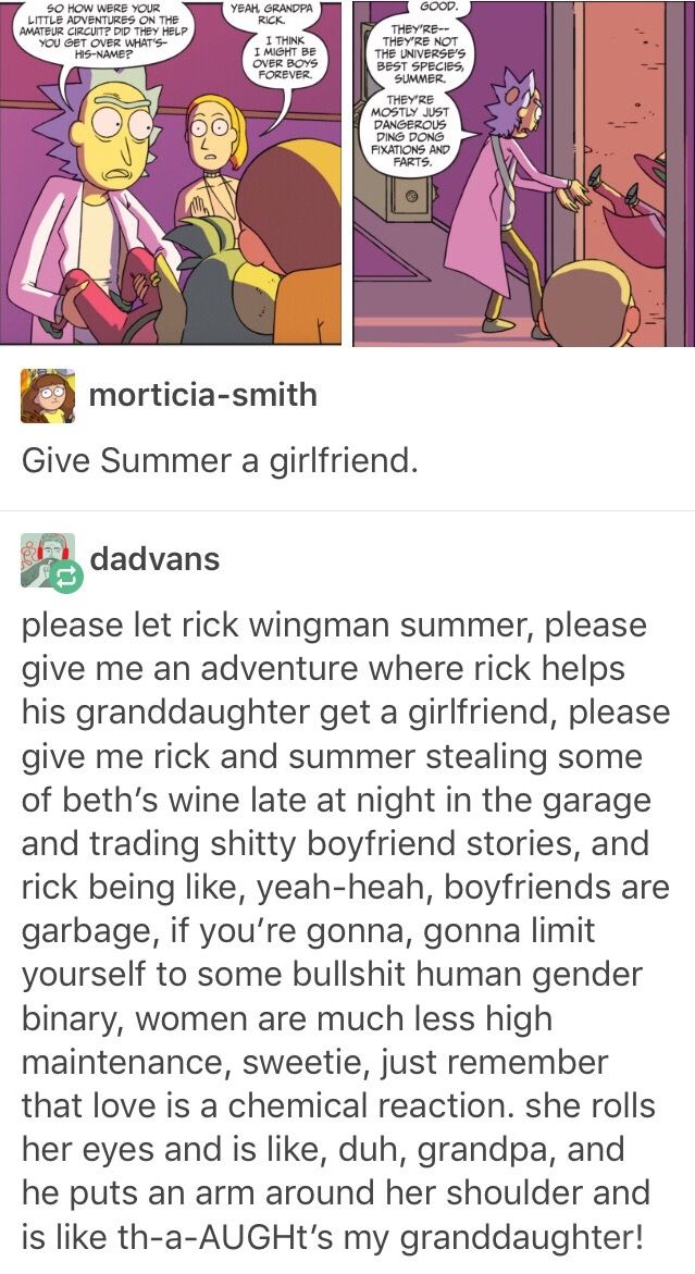 Summer Rick And Morty Hentai