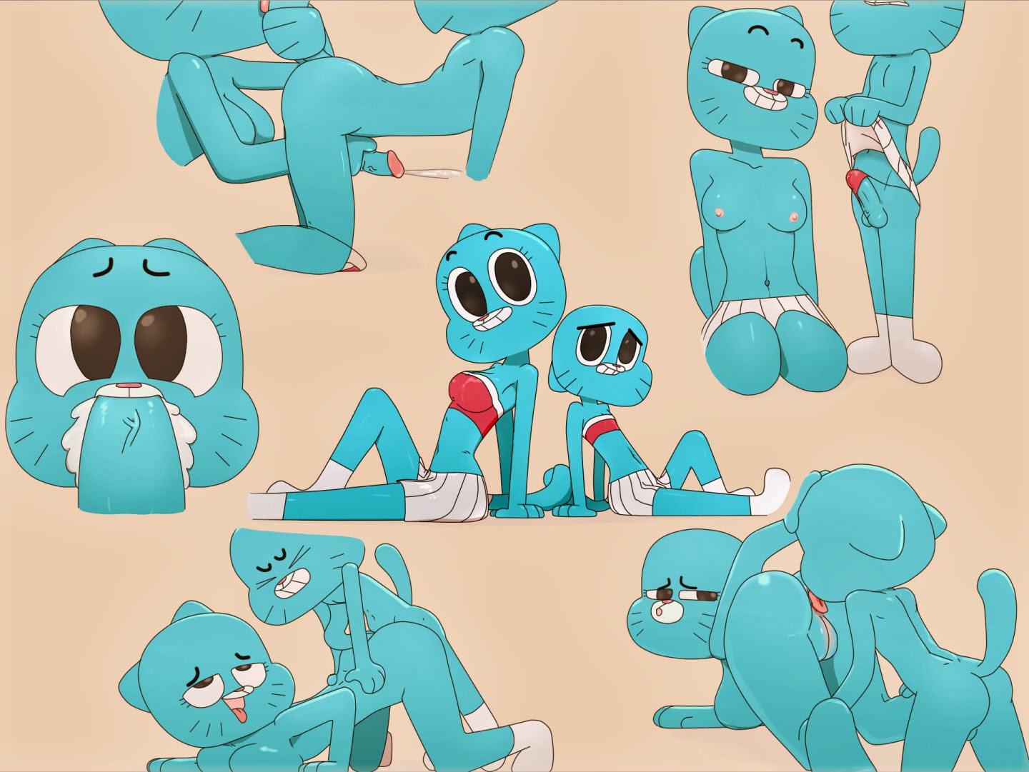 The amazing world of gumball porn pictures