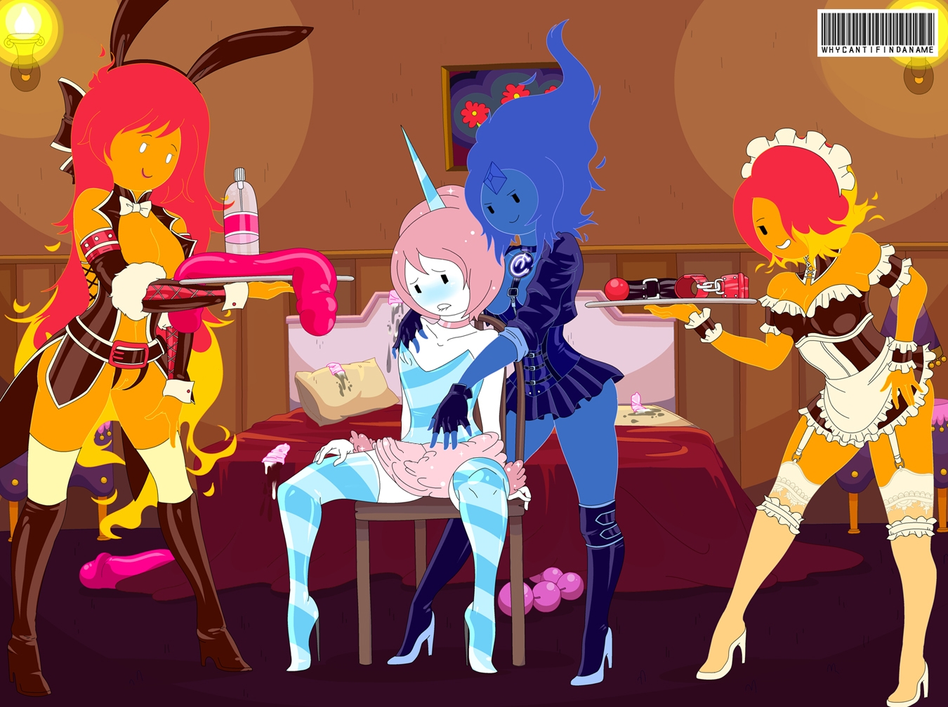 Flame Princess Lesbian Porn - Adventure Time Princess Bubblegum Lesbian | Sex Pictures Pass
