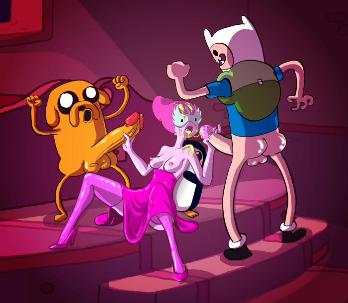 Princess Purple Adventure Time Porn - adventure time gunther jake the dog princess bubblegum supersatanson finn  the human - XXXPicz