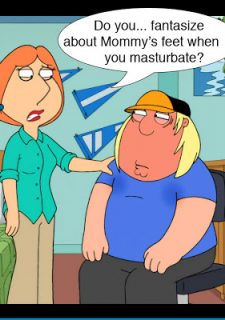 Family Guy Lois Porn Captions - family guy feet lois indulges a family foot fetish - XXXPicz