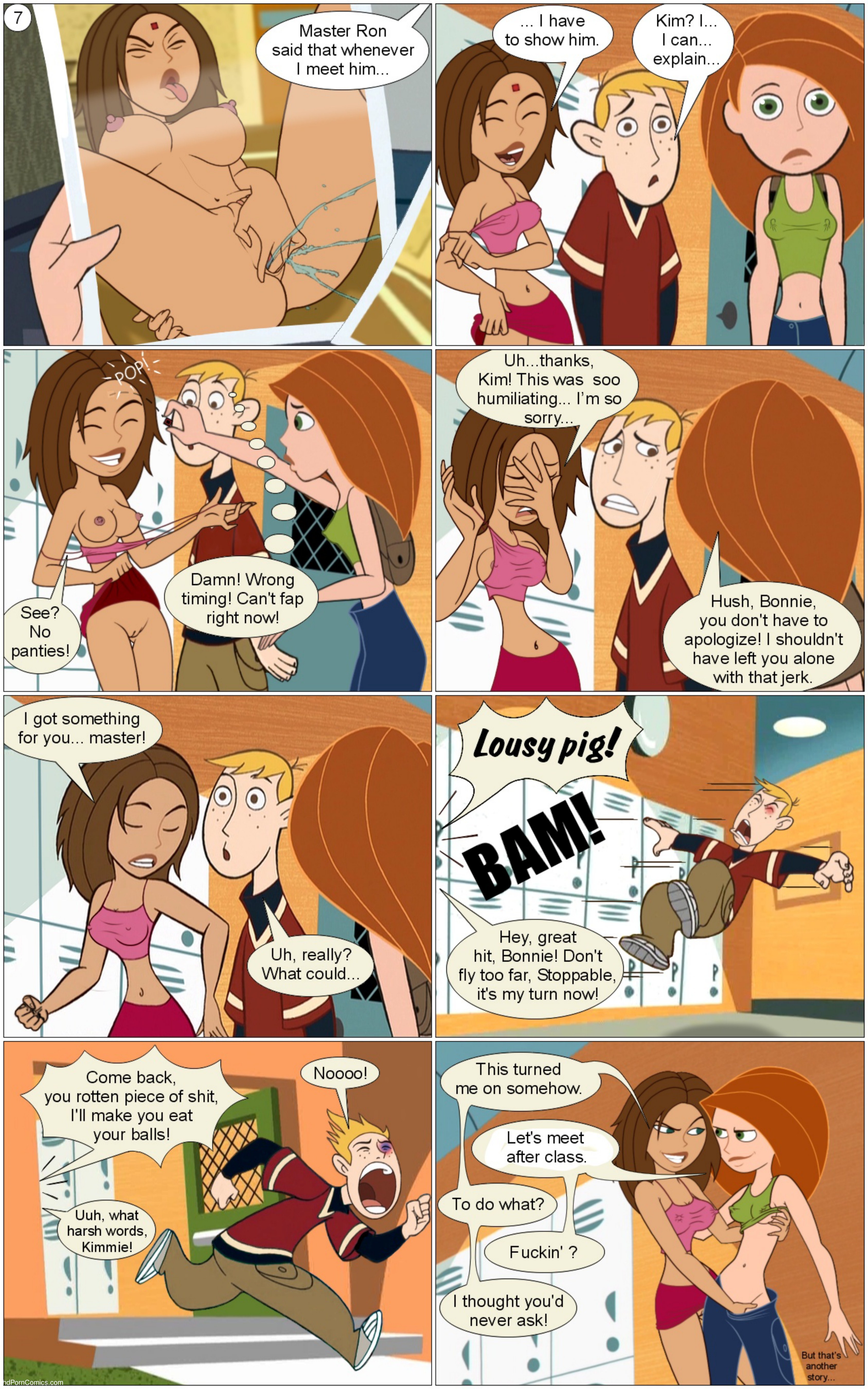 Lesbian Cartoons Comics - kim possible photography class free cartoon porn comic porn 2 - XXXPicz
