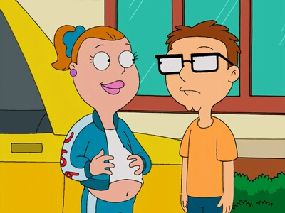 kissing gets you pregnant american dad adult swim shows - XXXPicz