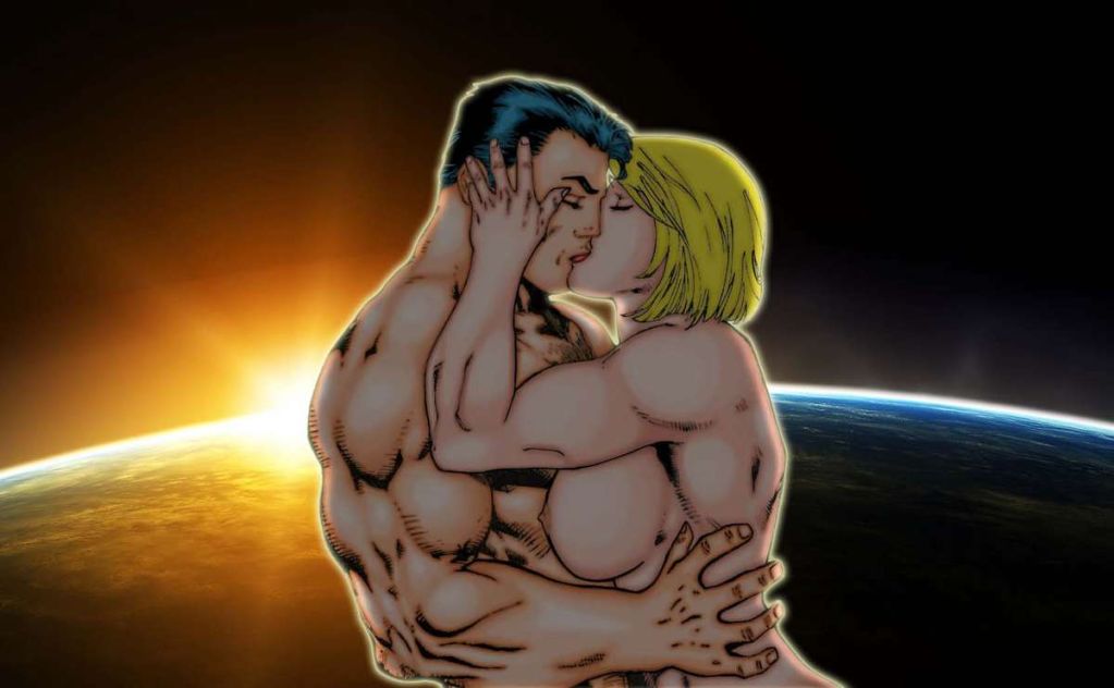 Superman Cartoon Porn - kissing superman naked power girl cartoon gallery pictures - XXXPicz
