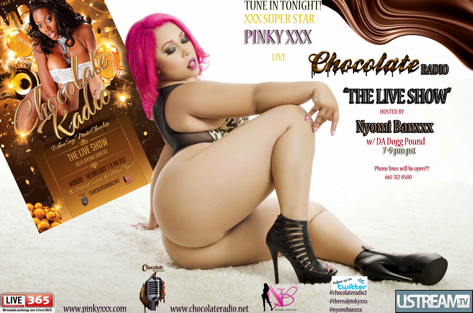Ebony Porn Star Chocolate Nights - ladies night as returned to chocolate radio - XXXPicz