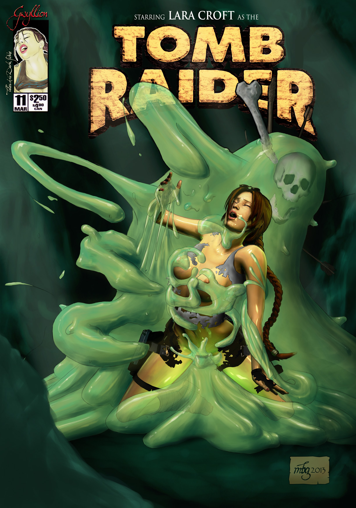 3d Monster Hentai Lara Croft - lara croft monster comics xxx 3 - XXXPicz