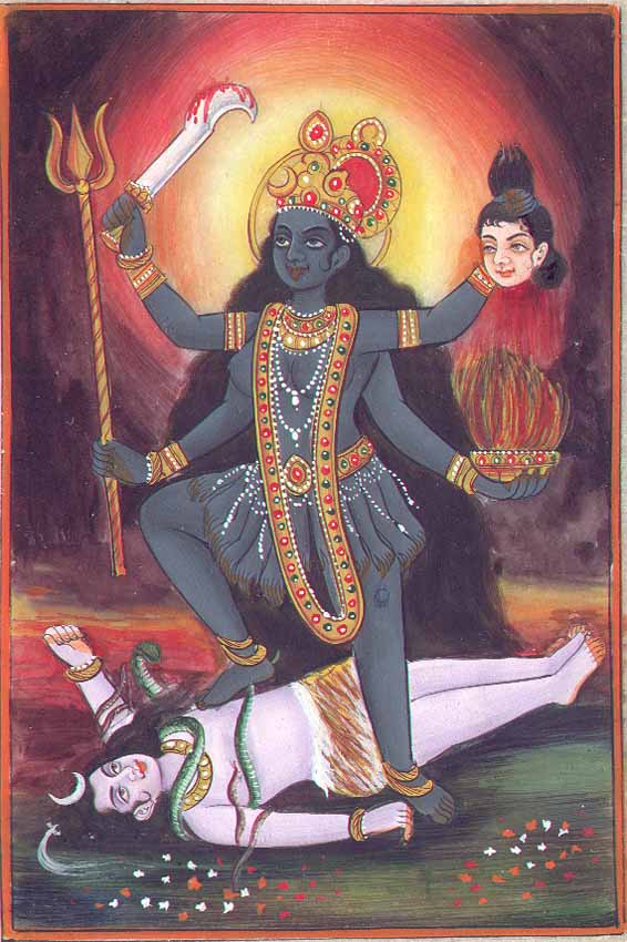 Maha Kali Sex - mother goddess as kali the feminine force in indian art - XXXPicz