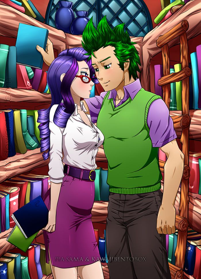 Spike Human Porn - my little pony human comics porn rarity spike background commission on  deviantart rarity and spikemlp - XXXPicz